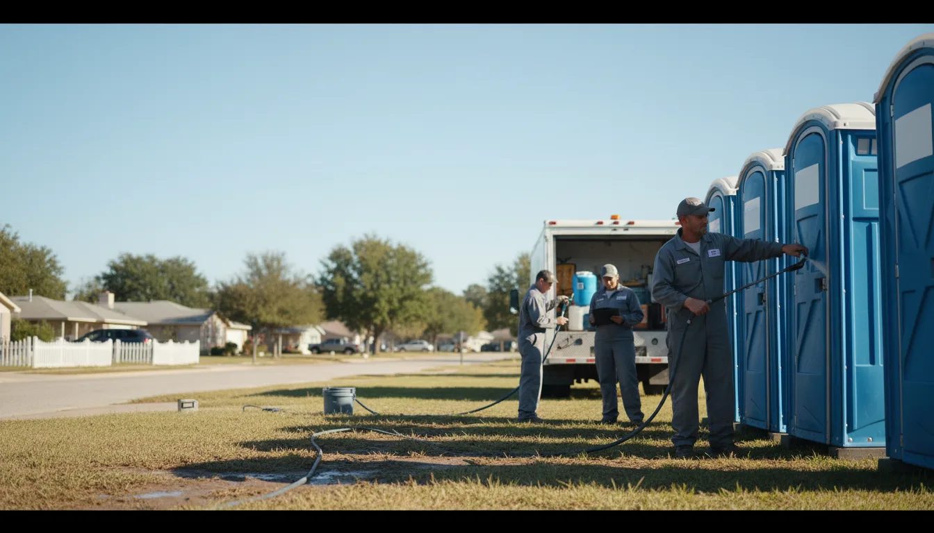 Long-Term Portable Toilet Rental in Kinross, MI near me